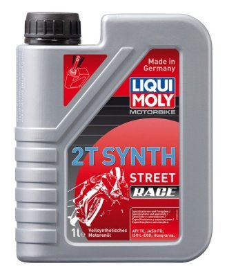 Motorový olej Liqui Moly Motorbike 2T Synth Street Race, 1L
