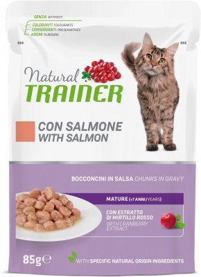 Kapsička Trainer Natural CAT MATURE losos 85g