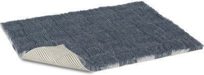 Vetbed protiskluz / Drybed modrošedý skládaný vzor, role 10 x 1,5 m, vlas 30 mm