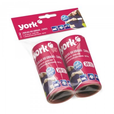YORK váleček na oblečení Náhrada 20 + 20 lístečků