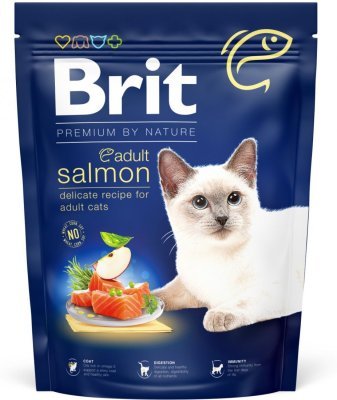 Brit Premium by Nature Cat Adult Salmon 300 g