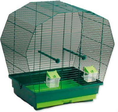 Klec Bird Jewel K6 57,5x33,5x55cm tmavě zelená