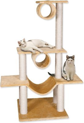 Odpočívadlo Magic Cat Iveta béžové 103x57x141cm