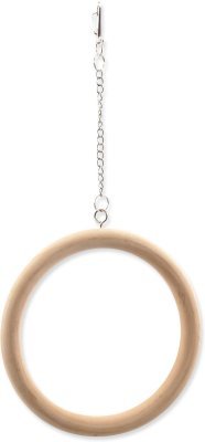 Hračka Bird Jewel houpačka dřevo kruh 15cm