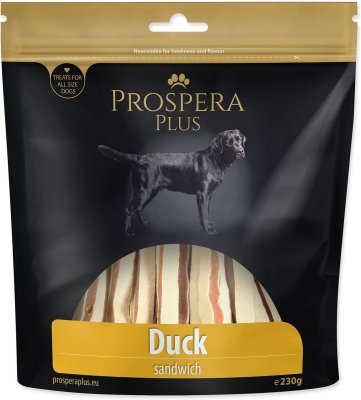 Pochoutka Prospera Plus kachní sendviče 230g