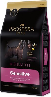 Krmivo Prospera Plus Sensitive jehněčí s rýží 15kg