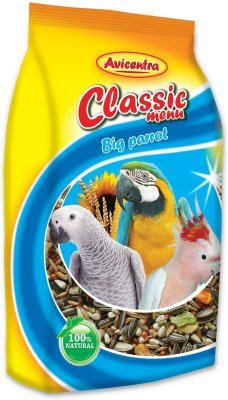 Krmivo Avicentra Classic velký papoušek 1kg