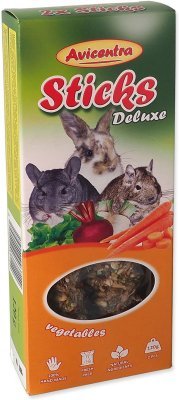 Tyčinka Avicentra Deluxe velký hlodavec, se zeleninou 2ks