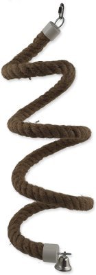 Hračka Epic Pet spirála lanová závěsná se zvonečkem 22cm