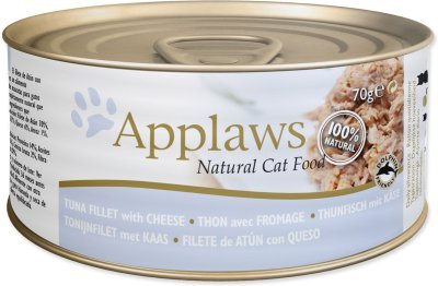 Konzerva Applaws Cat tuňák se sýrem 70g