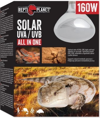 Žárovka Repti Planet Solar UVA & UVB 160W