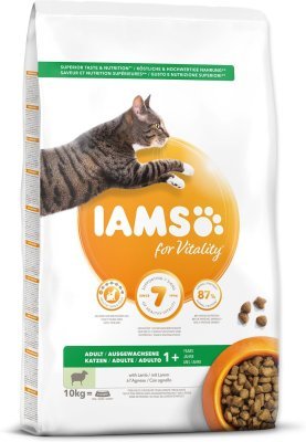 Krmivo IAMS Cat Adult Lamb 10kg