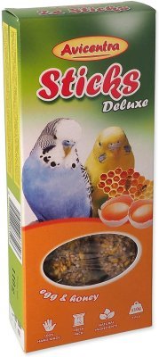 Tyčinka Avicentra Deluxe andulka, s vejci a medem 2ks