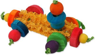 Hračka Small Animals autíčko dřevěné 17cm