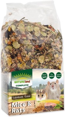 Krmivo Nature Land Complete pro myši a potkany 700g