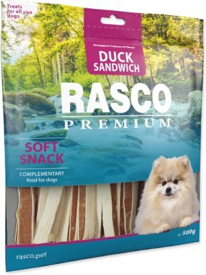 Pochoutka Rasco Premium kachna s treskou, sendvič 500g