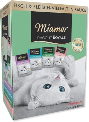 Kapsička Miamor Ragout Royale Adult ve šťávě Multi 4x3x100g