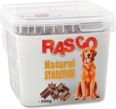 Pochoutka Rasco tyčinky ve tvaru hvězdy 2,5cm 500g