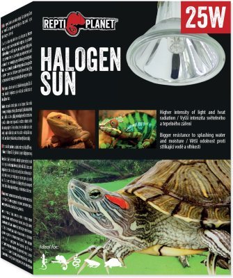 Žárovka Repti Planet Halogen Sun 25W