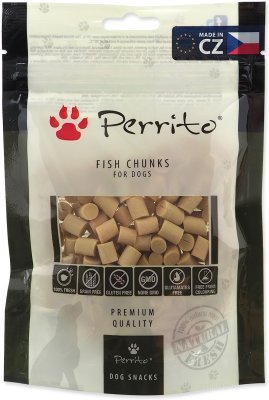 Pochoutka Perrito rybí kousky 100g
