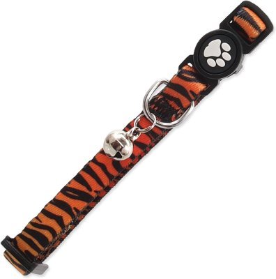 Obojek Active Cat nylon XS tygr 1x19-31cm