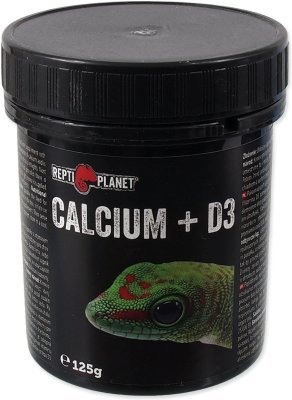 Krmivo Repti Planet doplňkové Calcium+D3 125g