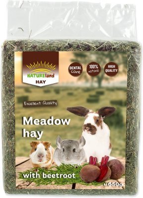 Seno Nature Land Hay s červenou řepou 0,65kg