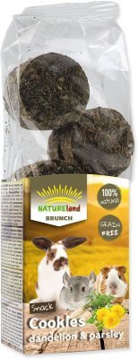 Pochoutka Nature Land Brunch sušenky s pampeliškou a petrželí 120g