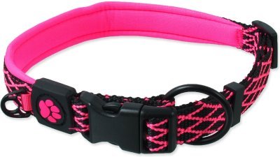 Obojek Active Dog Mystic S růžový 1,5x39-44cm