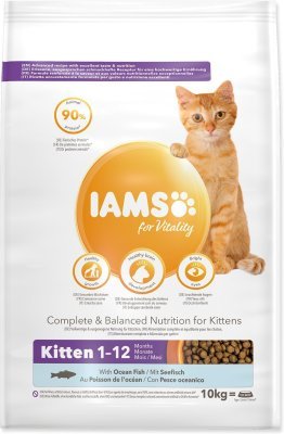 Krmivo IAMS Cat Kitten Ocean Fish 10kg