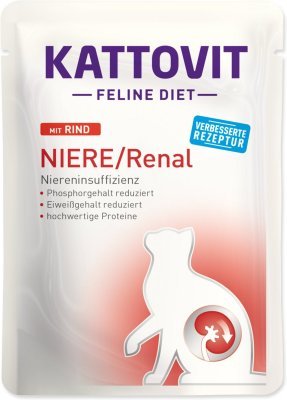 Kapsička Kattovit Renal hovězí 85g
