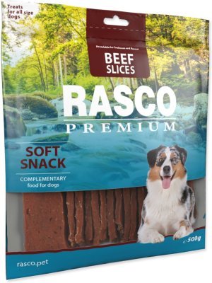 Pochoutka Rasco Premium hovězí plátky 500g