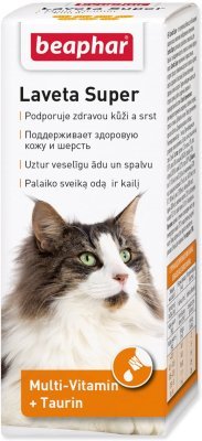 Kapky Beaphar vyživující srst Laveta Super 50ml