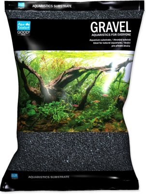 Písek Aqua Excellent černý 1,6-2,2mm 3kg