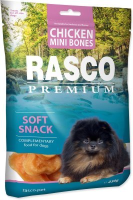 Pochoutka Rasco Premium kuřecí kostičky 230g