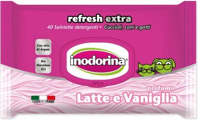 Ubrousky Inodorina Mléko a Vanilka 40ks