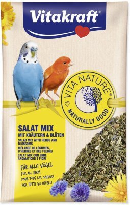 Krmivo Vitakraft Vogel Salat Mix doplňkové, bylinky 10g
