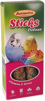 Tyčinka Avicentra Deluxe andulka, s vitamíny a medem 2ks