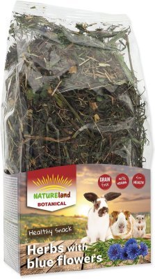 Bylinky Nature Land Botanical s modrými květy 100g