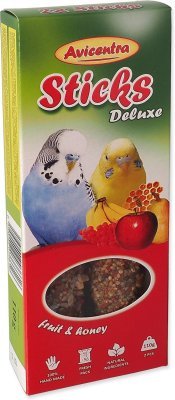 Tyčinka Avicentra Deluxe andulka, s ovocem a medem 2ks