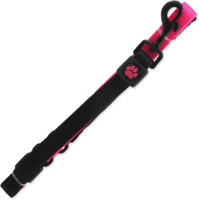 Vodítko Active Dog Bungee Neoprene M růžové 2x120cm