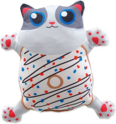 Hračka Let´s Play kočka s catnip 6, 14cm