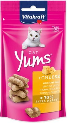 Pochoutka Vitakraft Cat Yums se sýrem 40g