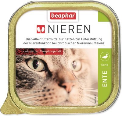 Paštika Beaphar Renální dieta pro kočky kachna 100g