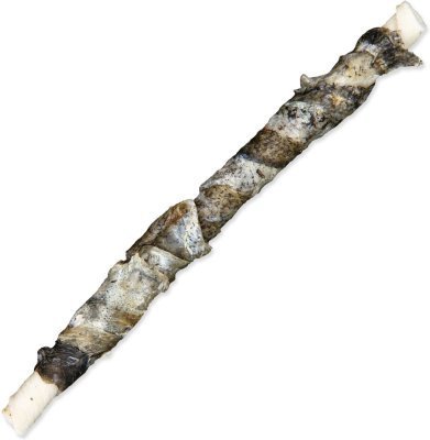 Pochoutka Trixie DentaFun buvolí kůže obalená rybou, rolky 12cm 10ks