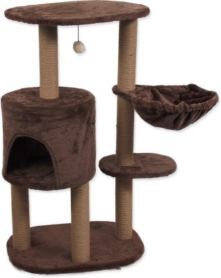 Odpočívadlo Magic Cat Amanda hnědé 50x35x110cm