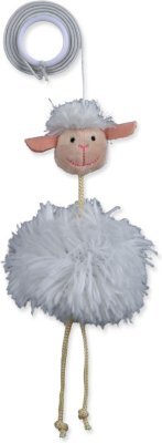 Hračka Trixie ovce na gumičce 20cm