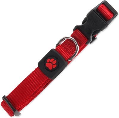 Obojek Active Dog Premium S červený 1,5x27-37cm