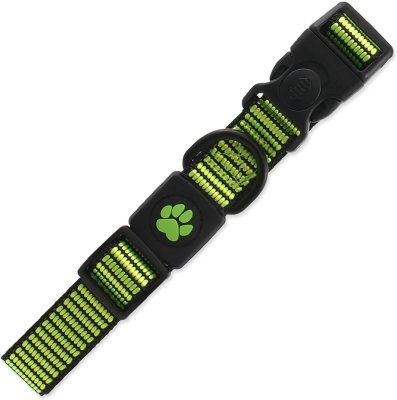 Obojek Active Dog Strong L limetka 2,5x45-68cm