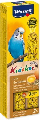 Tyčinky Vitakraft Kracker andulka, s vejci 2ks